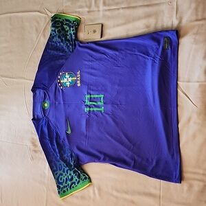 Nike 2022-23 Brazil Jersey Neymar Jr #10 Size Medium